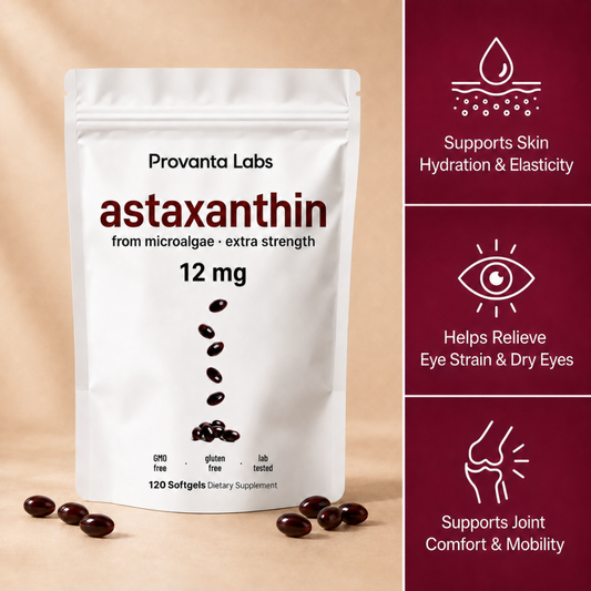 Provanta Labs Astaxanthin Softgels 12mg
